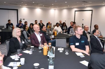 Some of the attendees of the first alumni event for the GROWTH Hillingdon Business Support Programme