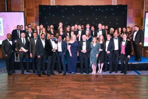 Hillingdon Business Awards 2025. A group photo of all the winners.