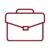 Icon of briefcase