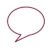 Speech bubble icon